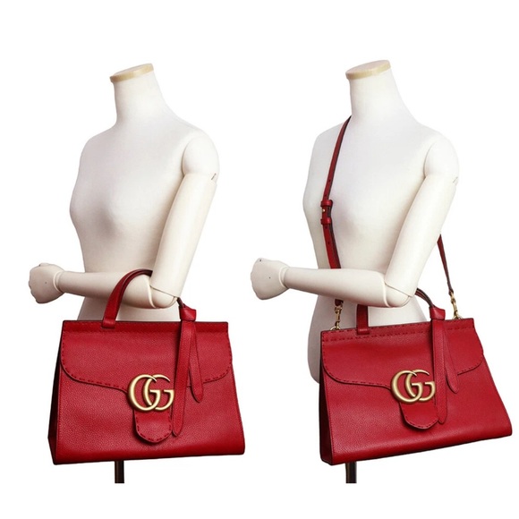 GUCCI Marmont Top Handle Bag - Picture 6 of 15